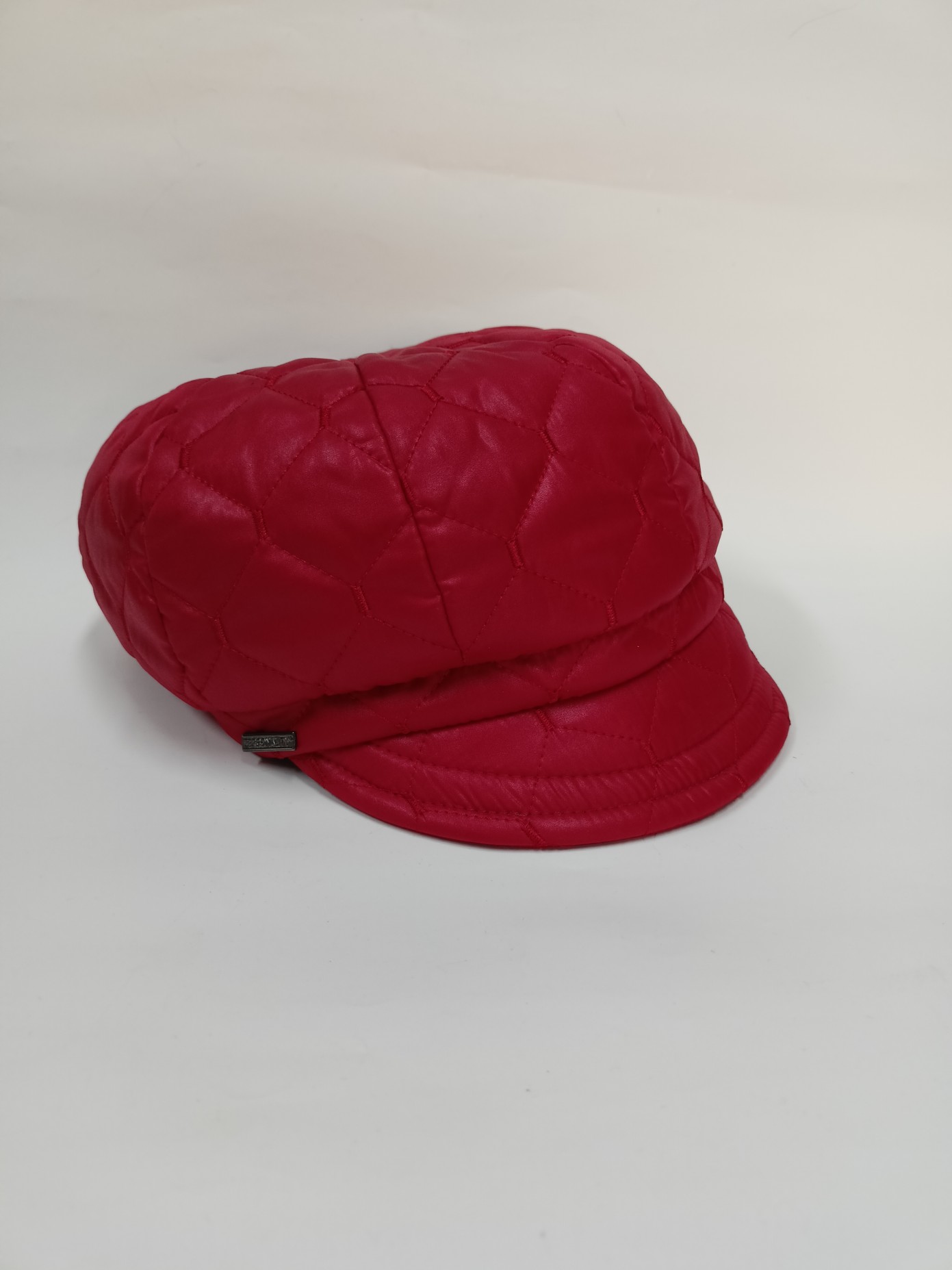 Dámská nepromokavá čepice s kšiltem červená