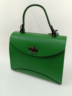 Dámská kožená kabelka SARAH zelená