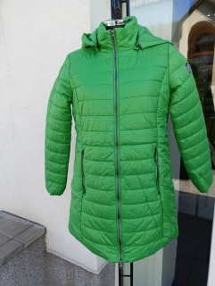Dámská přechodová bunda - zelená