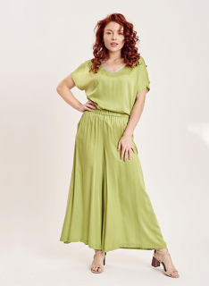 Kalhotová sukně KIWI zelená