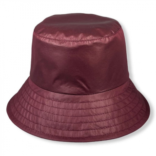 Dámský nepromokavý  klobouk - bordó